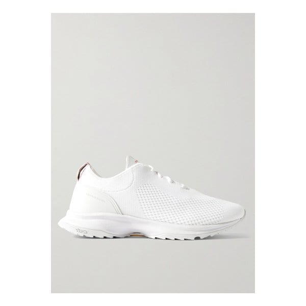 소머레드 고무 트리밍 스트레치 니트 스니커즈 화이트 1647597330227337