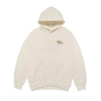 아크메드라비 [임직원전용]ROUND SCRIPT BOUCLE LOGO HOODIE 라운드스크립트 부클로고 후드