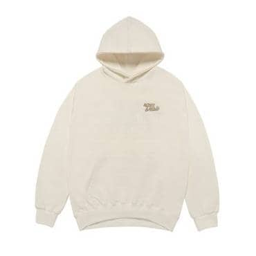 아크메드라비 [임직원전용]ROUND SCRIPT BOUCLE LOGO HOODIE 라운드스크립트 부클로고 후드