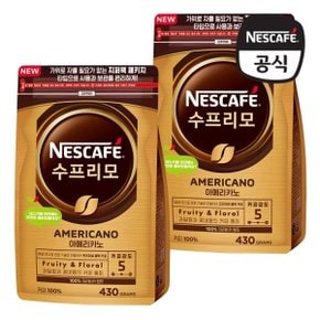 수프리모 아메리카노 430G 파우치 x 2개