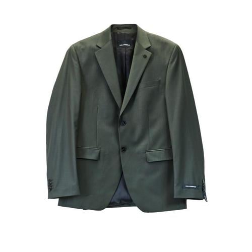 칼라거펠트 수트 자켓 155200 554035 V10 590 VERDE SCURO