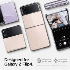 Spigen Galaxy Z Flip4 [ 1.1mm ] 19g Z 4 케이스 전투 투명 라메들이 초경량 초박형 황변 없음