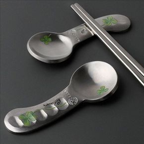 깔끔한 스텐 수저 받침 한식 수저 받침대 스테인레스 신혼부부 국산