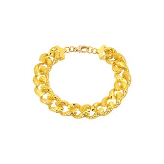 한국금거래소 순금 볼륨 웨이브 팔찌 30g