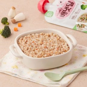 배냇밀 소고기브로콜리버섯진밥 100g