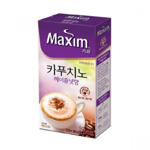 동서 맥심카페카푸치노헤즐넛향 13g 10T X ( 2매입 )