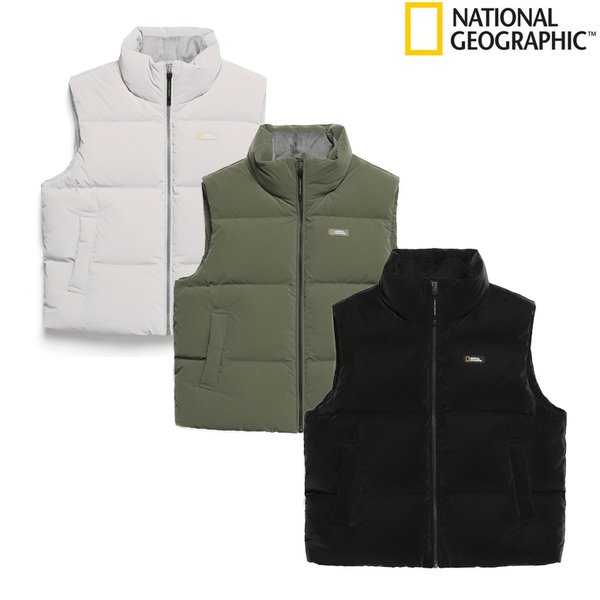 [시흥점] N244WDV030 여성 W` 글라리스 크롭 하이넥 다운 베스트