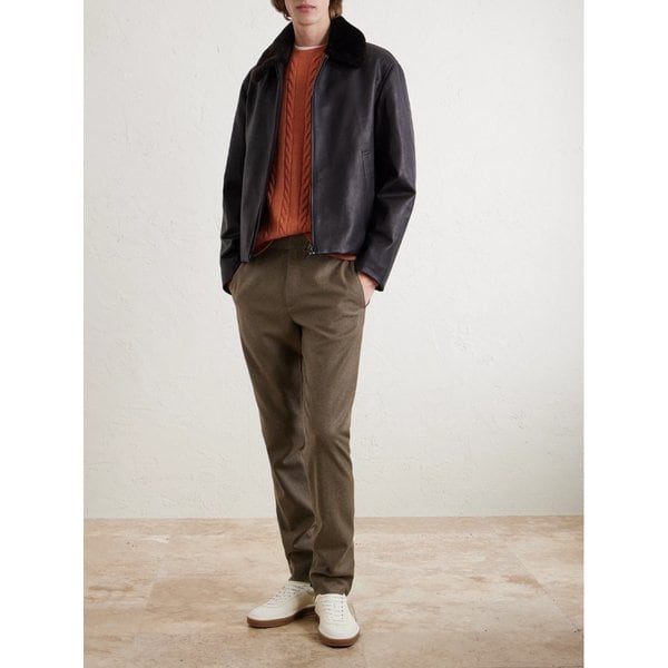 레저 시티 슬림핏 울 캐시미어 블렌드 팬츠 46376663162994049