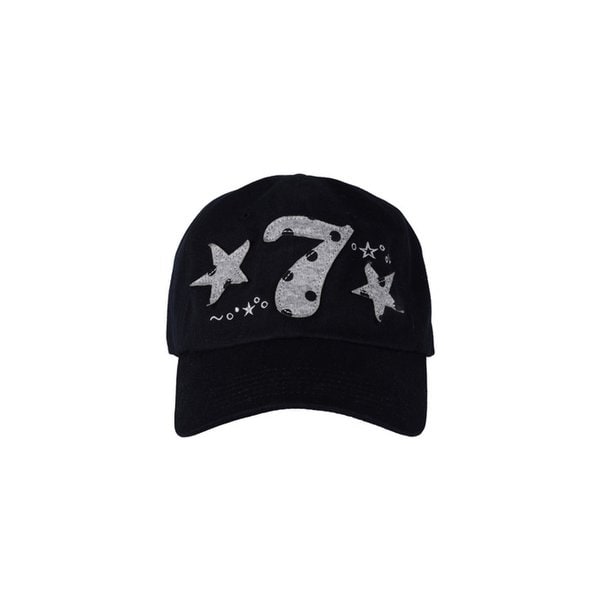 How Lucky ballcap_black