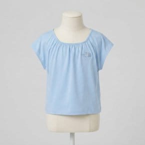 노스페이스 키즈 걸즈 아이스맥스 반팔 티 LIGHT_BLUE NT7US31T