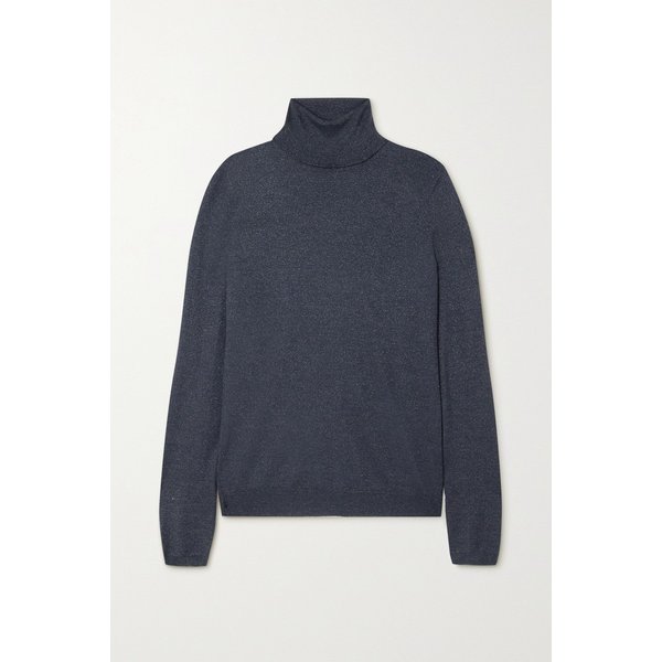 브루넬로쿠치넬리 메탈릭 캐시미어 블렌드 터틀넥 스웨터 13452677153288152