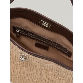 [단독]DUA FLAP BAG-LAPIA (BEIGE)