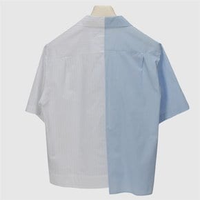 남성 넘버로고 반팔 셔츠 SH0DR0004 STZ119 962 LIGHTBLUE [MSC045bl]