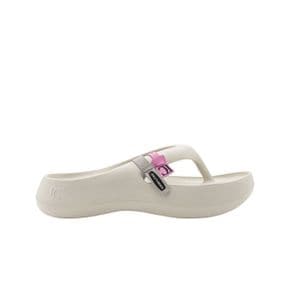 토앤토 x 로우 클래식 플랫폼 플립 플랍 크림 TawToe x Low Classic Platform Flip Flop Cream