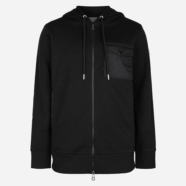 [시흥점] [몽클레어]5F 8G00072 89A8F 999 남성 포켓 후드 집업 자켓 블랙