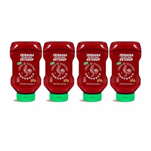  [해외직구]Huy Fong Sriracha Ketchup 후이 퐁 스리라차 핫 칠리 소스 케첩 20oz(567g) 4팩