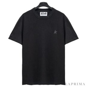 라프리마 골든구스 스타 컬렉션 블랙 스타 남성 티셔츠 GMP01220-P000593-90100