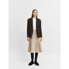 WOOD BEAN THREE BUTTON CLASSIC JACKET