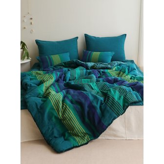 오리고 벨보아 오가닉코튼 차렵이불 SS 플로잉터틀