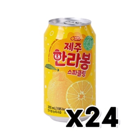 천지개벽 제주한라봉스파클링 캔음료 355ml x 24개