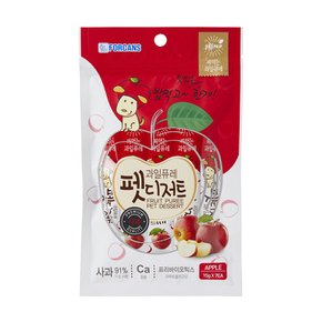 유기농과일 강아지 과일퓨레 펫디저트 사과 105g(15gx7p)