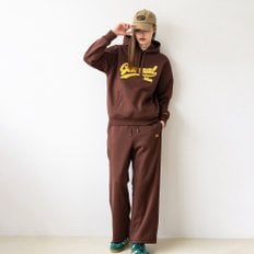 UNISEX 부클 로고 기모 후드 세트 [BROWN] / SBC4U02013SET