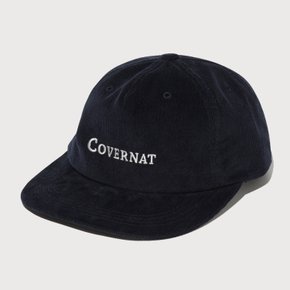 어센틱 로고 코듀로이 5패널 캡 Navy CO2504CA01NA