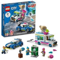  레고 LEGO 시티 아이스크림 트럭을 따라가라 60314 장난감 블록 선물 경찰