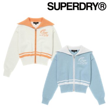 SUPERDRY 슈퍼드라이 W 세일러 스웨터 가디건(SDFJNAP40)