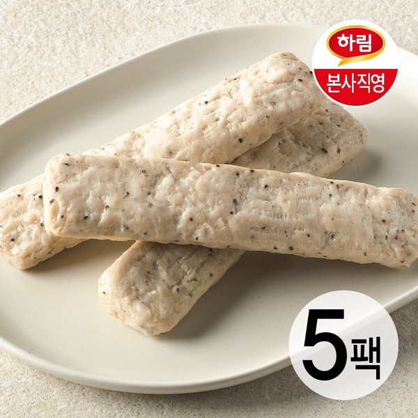 닭가슴살 리얼바 블랙페퍼 80g 5팩