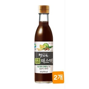 맛선생 구운대파채소액 560g 2개