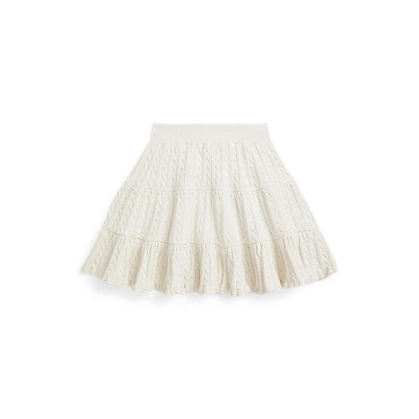 폴로 키즈 여아 2-6세 미니 케이블 티어드 코튼 스커트(CWPOSKTR6H20148100)