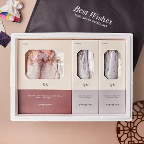 [전국택배][냉동][국산] 특선 옥돔/갈치 세트 (총 900g) (옥돔 400g/3미, 갈치 500g/2미)