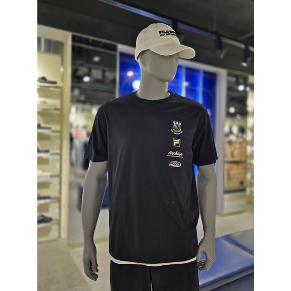 [파주점] 유니 헤리티지 3단로고 반팔티 (FS2RSG2104X-BLK)