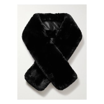 아크네스튜디오 인조 퍼 스카프 블랙 1647597339272705