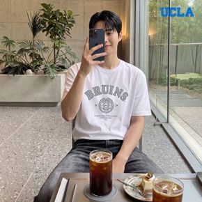 남녀공용 UCLA 바시티 아치 브루인스 로고 티셔츠 UC6STA2_P429195106