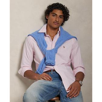 폴로 랄프 로렌 남성 클래식핏 스트라이프 옥스포드 셔츠(MNPOWOV16824058650)