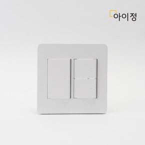 베뉴 2개용 3구 전등 스위치 커버 1로