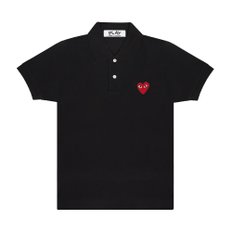 꼼데가르송 플레이 Women POLO SHIRT 블랙