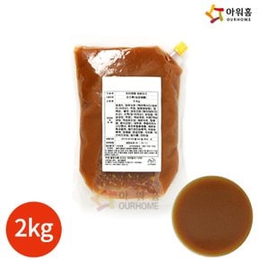 아워홈 행복한맛남 오리엔탈 파닭 소스 2kg x 1봉