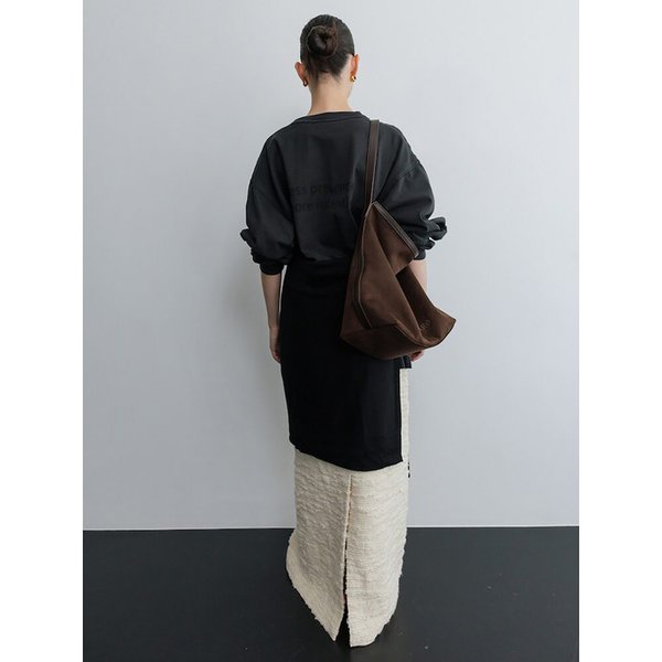 Unisex Aperture Boxy TShirt  Black (TA6141A025)