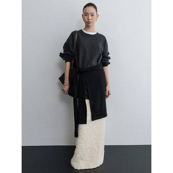 Unisex Aperture Boxy TShirt  Black (TA6141A025)