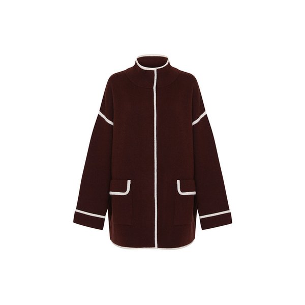 100% 캐시미어 비토리아 하프 코트