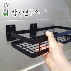 무지주 무타공 벽선반 주방 철제 미니 주방 벽선반