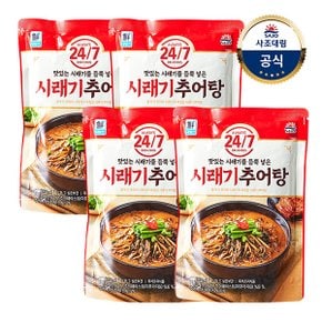 [사조대림] 24/7 시래기추어탕 500g x4개