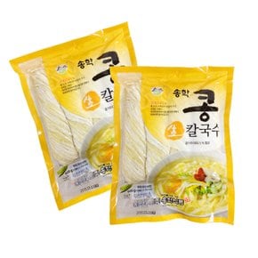 송학식품 콩 생칼국수 600g 4개