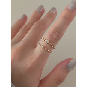 14k gold 엘리스 반지