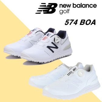 뉴발란스 [이랜드월드정품] 뉴발란스 23S/S 뉴발란스 574 BOA (남/여) 골프화 [스파이크/스파이크리스]