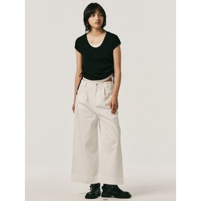 AR_Tuck wide pants_3color