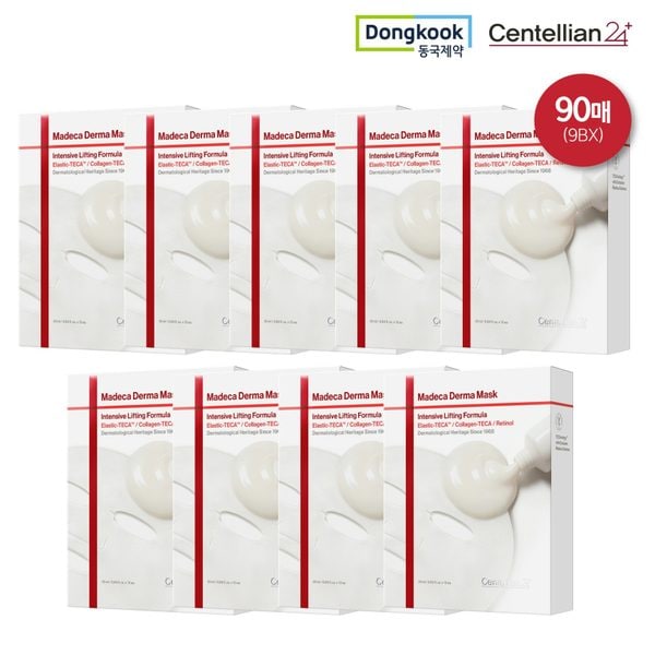 [90매] NEW 동국제약 마데카 더마 마스크팩 인텐시브 리프팅 포뮬러
